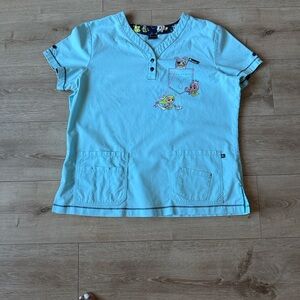 Koi Short Sleeve Scrub Top